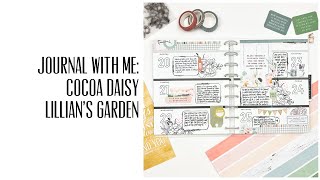 Journal with Me: Cocoa Daisy Lillian’s Garden Collection