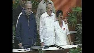 La Internacional, en el VI Congreso del Partido y cantada por Fidel Castro chords
