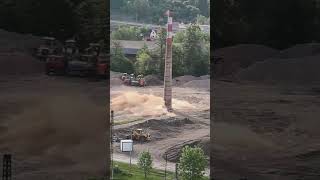 Demolition Of Chimney