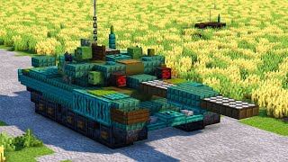 Minecraft T-90A Main Battle Tank Tutorial