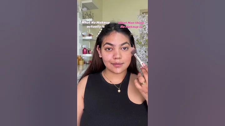 What Men think no makeup is Vs. What No Makeup actually is 🤍