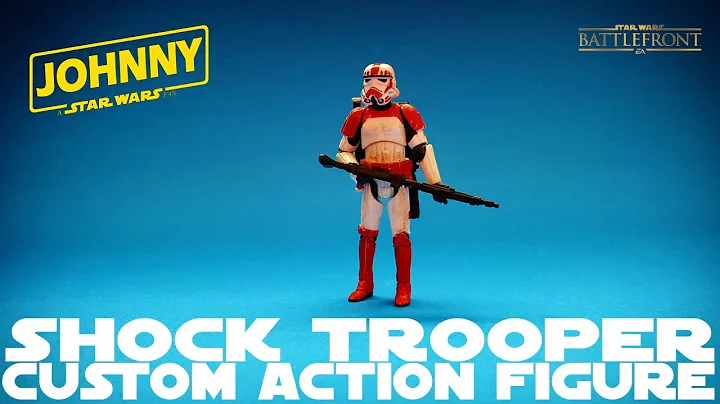 Imperial Shock Trooper 3.75" Custom Action Figure Star Wars Battlefront