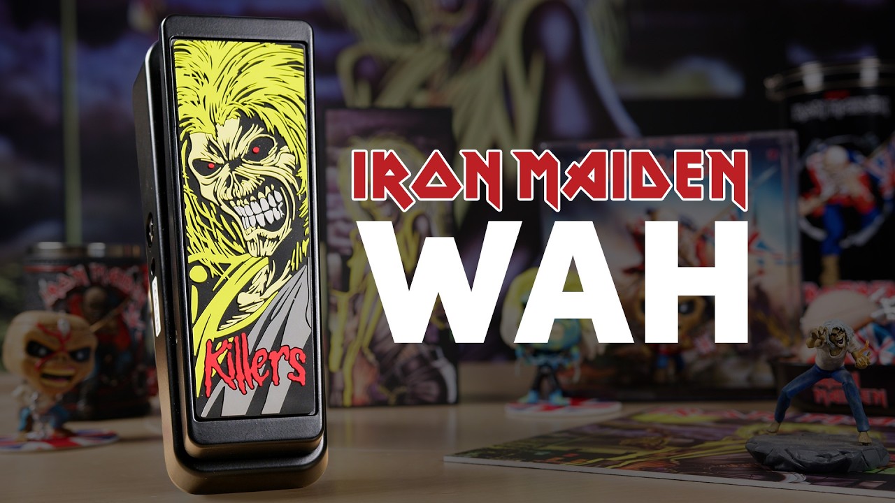 Бегите в горы за этой педалью Wah Cry Baby от Iron Maiden!