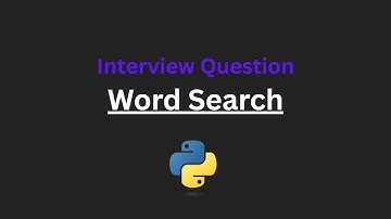 Word Search - Leetcode 79 - Python