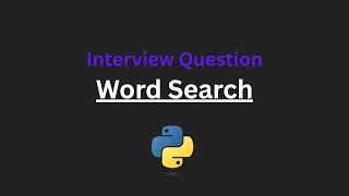 Word Search - Leetcode 79 - Python