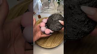 Cutting the floral foam into thin slices was a good choice👍What do you think? #asmr #asmrsounds
