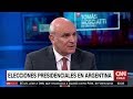 José Luis Espert con Tomás Mosciatti, en CNN Chile el 10 de Abril de 2019