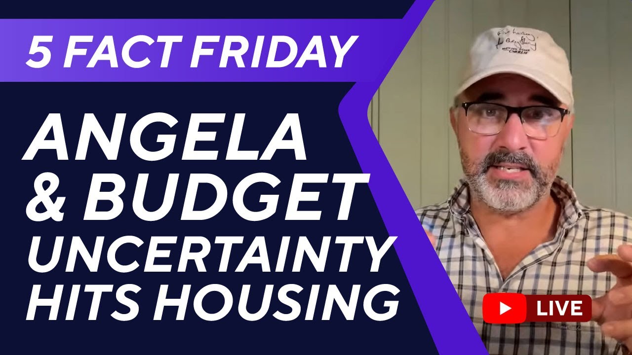Jobs plummet, inflation rises, budget uncertainty hits housing - 5 Fact Friday, Sep 5, 2025