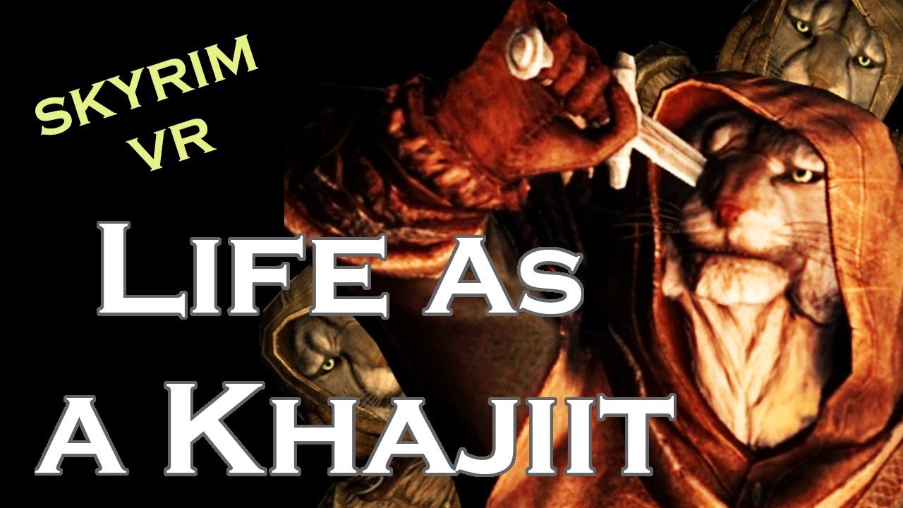 Жизнь каджита (SKYRIM VR)