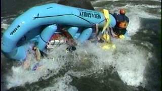 Gauley River Raft Crash and Burn