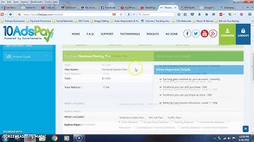 10AdsPay Tutorial | How To Get Paid 48 Times A Day Buying Advertising!