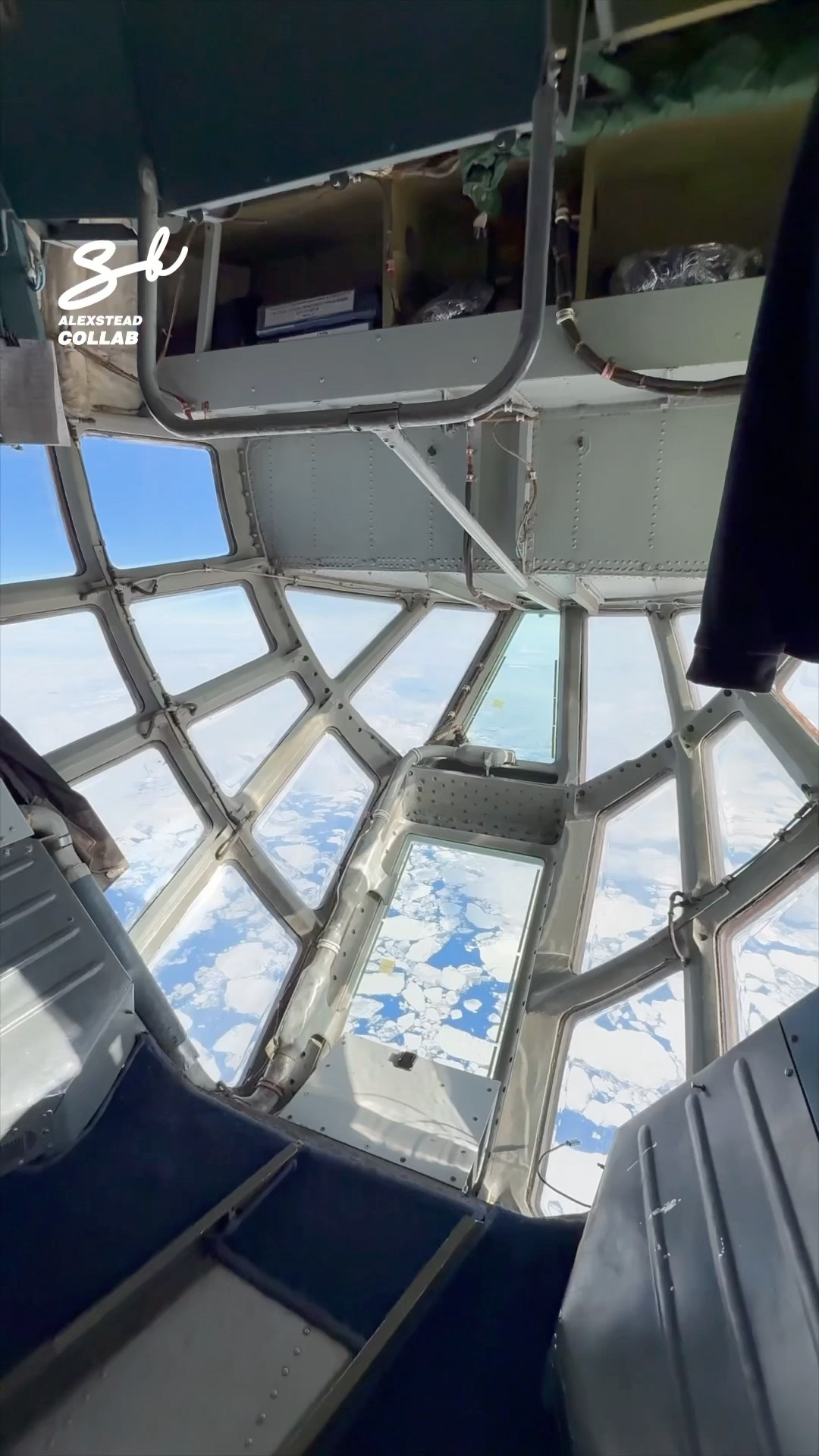 It's so much cooler than a standard flight ? #cargo #flight #antarctica