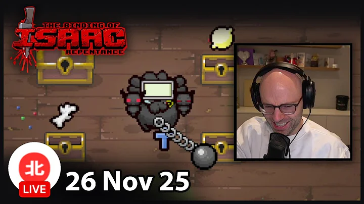 The Binding of Isaac: Repentance - 26 Nov 2025 - Unofficial Northernlion VOD without Chat