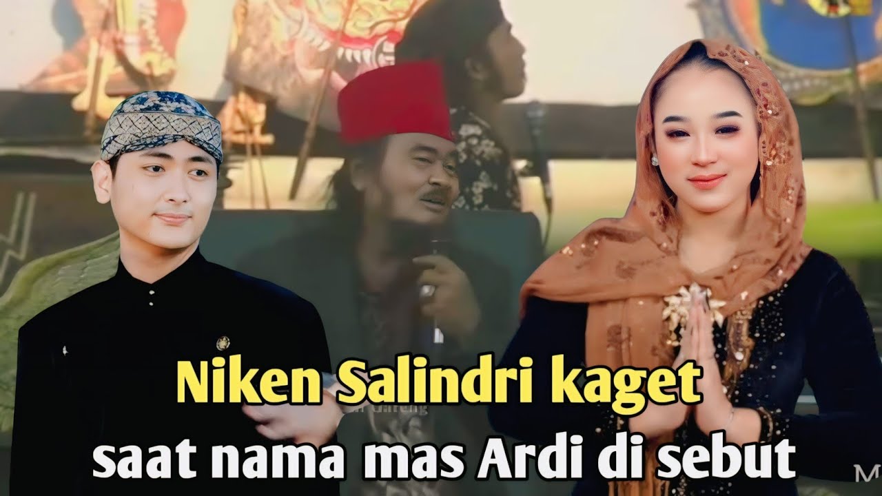 NIKEN SALINDRI KAGET.!! SAAT NAMA MAS ARDI DI SEBUT 
