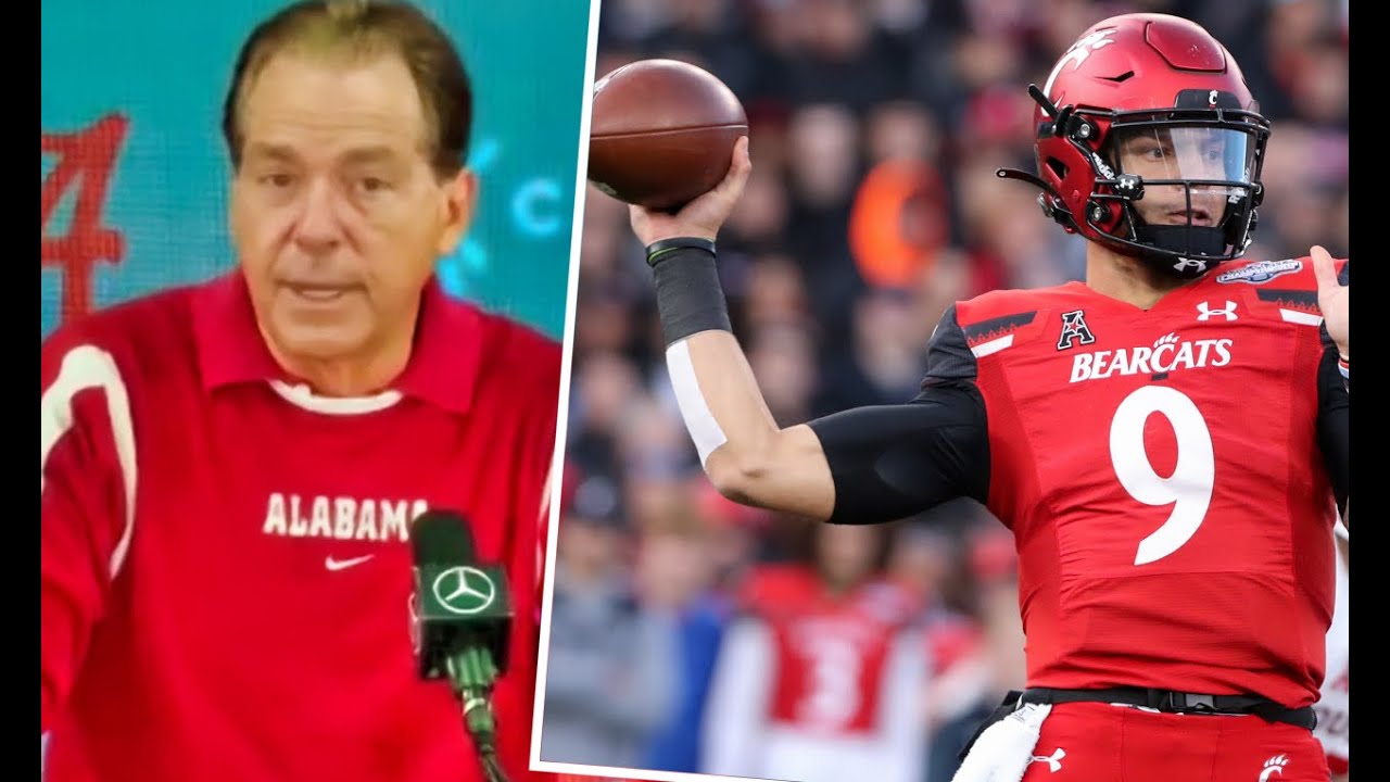 Nick Saban previews Cincinnati Talks Agyie Hall, Will Anderson, and Bryce Young before Cotton Bowl