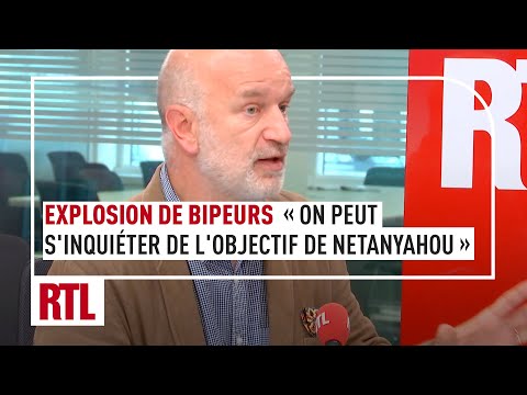 Explosion de bipeurs : "On peut s'inquiéter de l'objectif que poursuit Benyamin Netanyahou"
