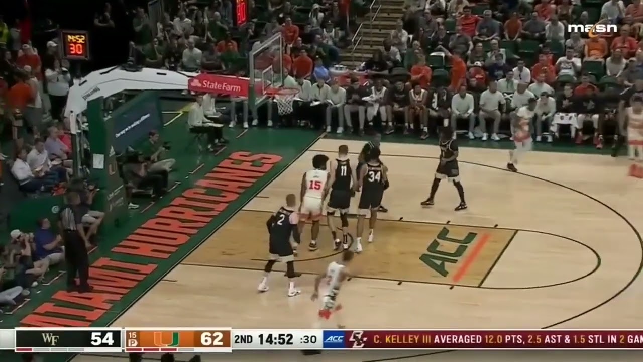 Nijel Pack vs WAKE 24 PTS       2.18.23