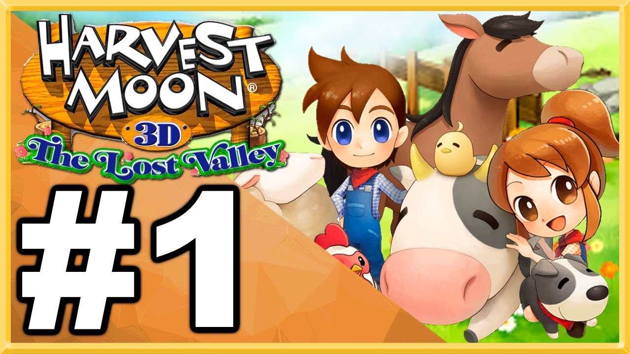 Harvest Moon: The Lost Valley WALKTHROUGH PLAYTHROUGH LET'S PLAY GAMEPLAY Part 1 - YouTube