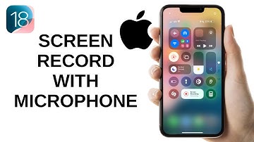 How to Screen Record With Audio Microphone on iPhone - iOS 18