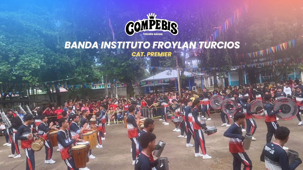 Banda De Guerra Inst. Froylan Turcios | COMPEBIS 2025 (Campeón Cat. Premier)