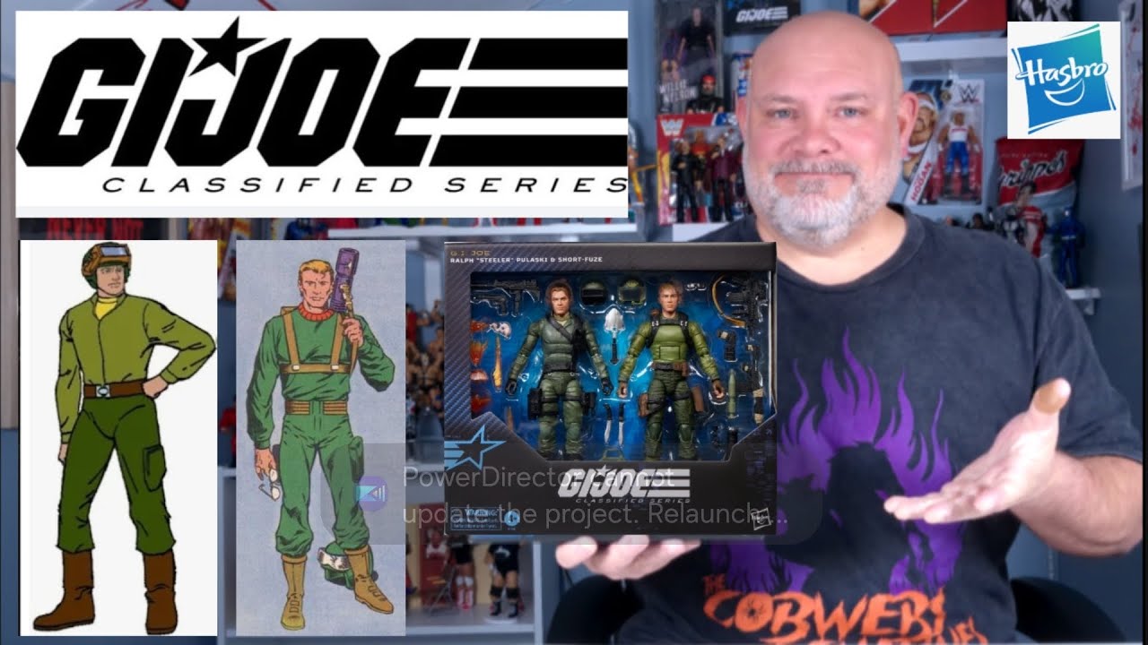 "Steeler" & "Short Fuze" Hasbro GI Joe Classified series (