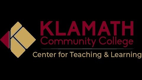 Kaltura - Using the Video Editor