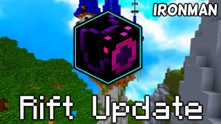 THE BIGGEST UPDATE IN SKYBLOCK HISTORY! (Hypixel Skyblock IRONMAN) [231]