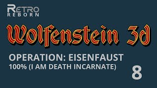 Wolfenstein 3D (DOS) - Operation: Eisenfaust - E2M7 - 100% (I am Death incarnate)