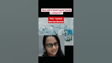 Ph.D.interview question from Molecular Technique #phdinindia #phd #cloning #shorts #viral