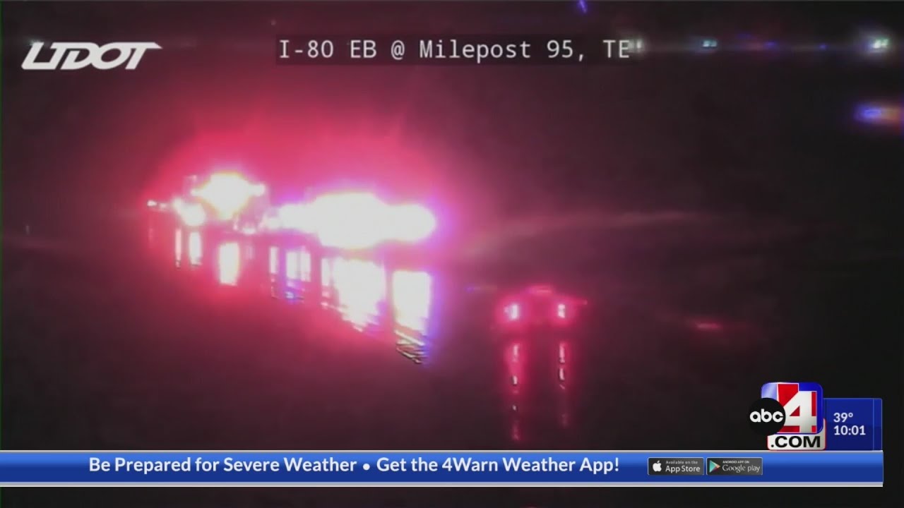 Officials urge caution during slick road conditions - YouTube