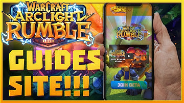 Warcraft Rumble Guide Website and New Youtube Channel