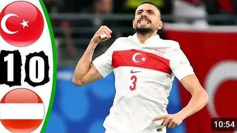 turkey vs austria 1-0 goals & highlights -euro 2024 HD