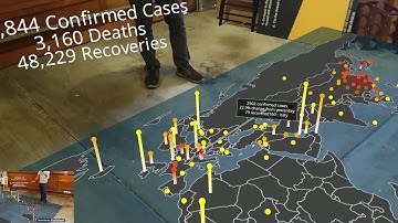 Coronavirus Update March 3rd, 2020 using phone AR and Magic Leap