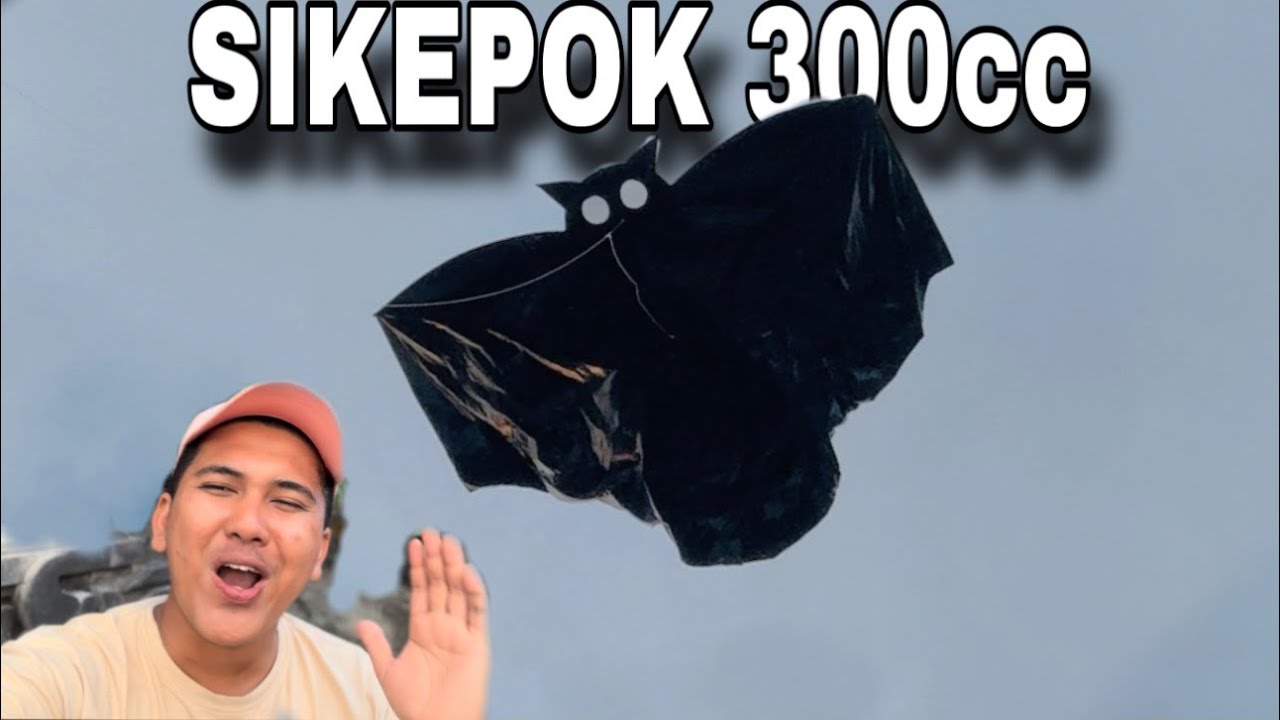 PERTAMAKALI BIKIN LAYANGAN SIKEPOK 3 METER ‼️sekali nyorrr