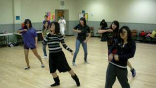 APSU dance practice