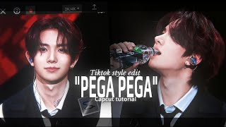 "PEGA PEGA" - KPOP TIKTOK TREND CAPCUT TUTORIAL | LEE HEESEUNG | ENHYPEN| EVAN | CC | FORYOU | PHONK
