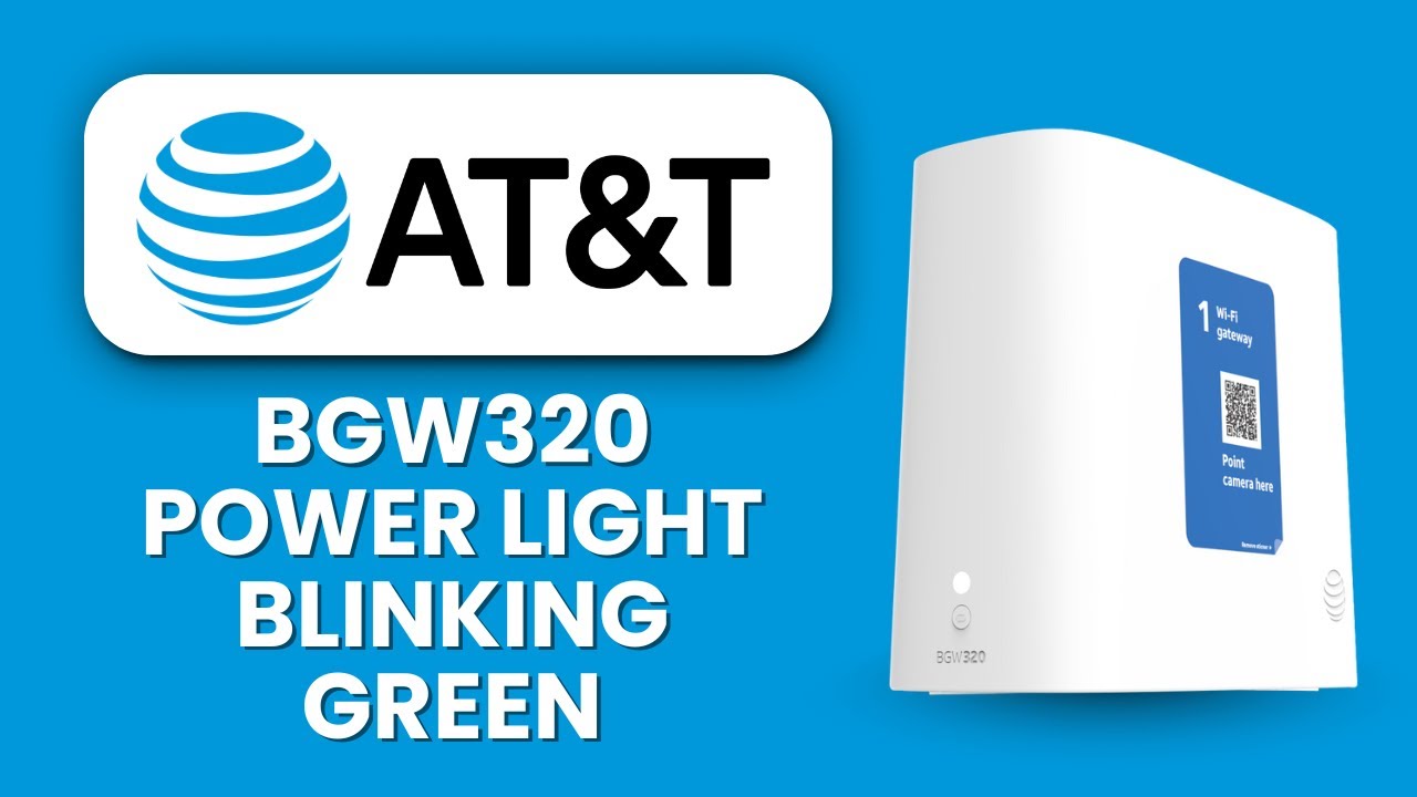 BGW320 Blinking Green: Quick Fixes and Troubleshooting Guide