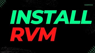 How to install rvm on mac without any headache