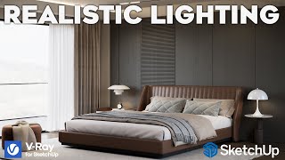 Best Lighting | The Only Tutorial You Need | VRay for SketchUp