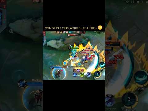 99% of Players Would Die Here... 😳#shorts #mlbb #mobilelegends