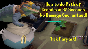 32 Second Path of Crondis. Zebak Puzzle done easy.