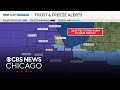 Frost and freeze alerts in effect on Thursday for Chicago area