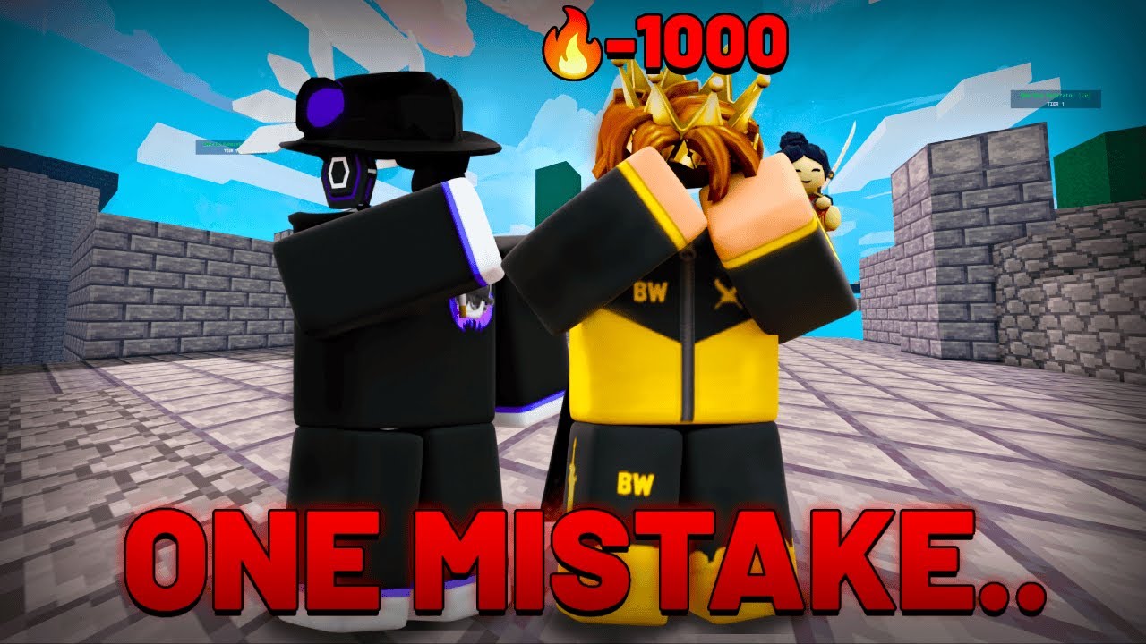 LOSING My 1,000 WINSTREAK In Roblox Bedwars 🔥 [Ft.