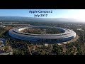 Apple Park / Apple Campus 2 - Last creation of Steve Jobs (July 2017 update) drone 4K