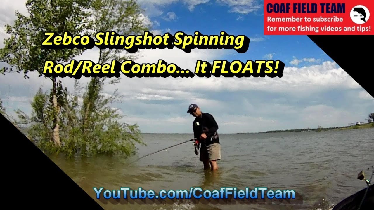 Zebco Slingshot Spinning Combo It FLOATS! #fishing 