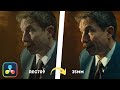 How to get an accurate 35mm film look  filmmatch powergrade  film emulation for davinci resolve