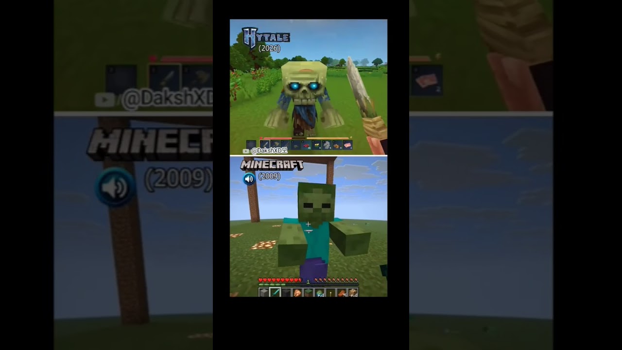 who is the best game  hytal and minicraft  comparison video @DakshXD모 