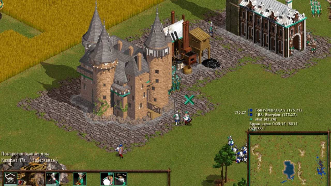 Казаки снова война ► 1000 0pt 1v1 Странная игра, победа при нулевых ресурсах