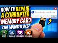 How to Repair a Corrupted Memory Card on Windows