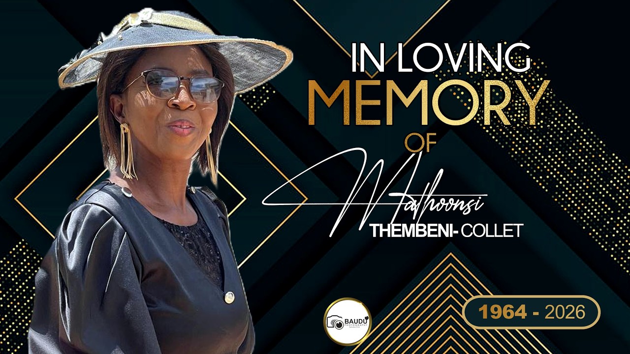 FUNERAL SERVICE OF MATHONSI THEMBENI COLLET - YouTube
